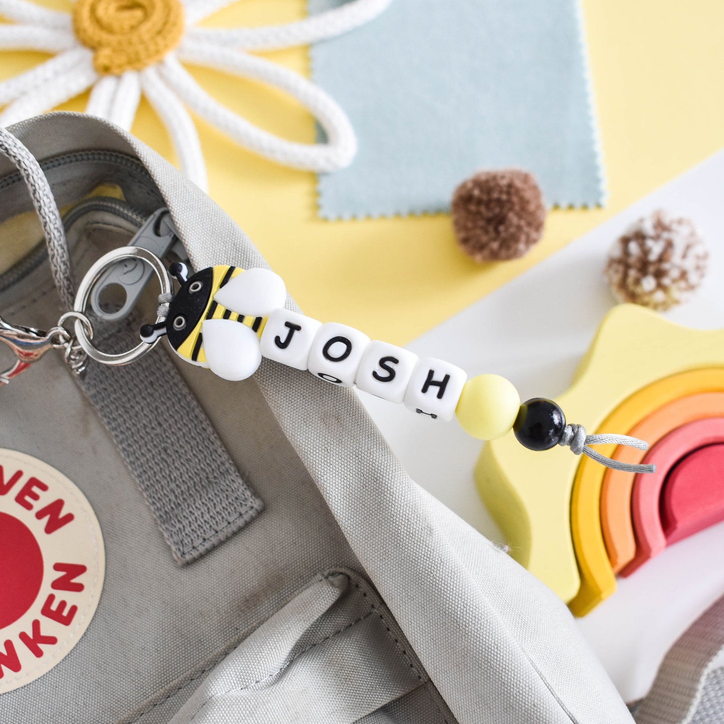 Personalised Kids Bag Charm