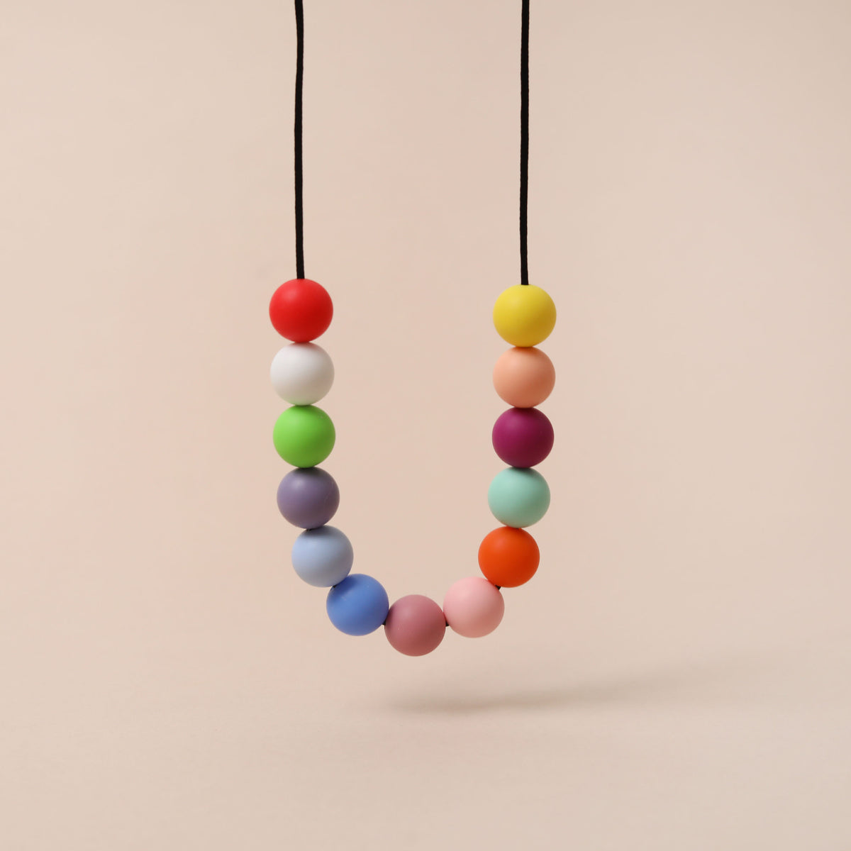Colour Pop Teething Necklace