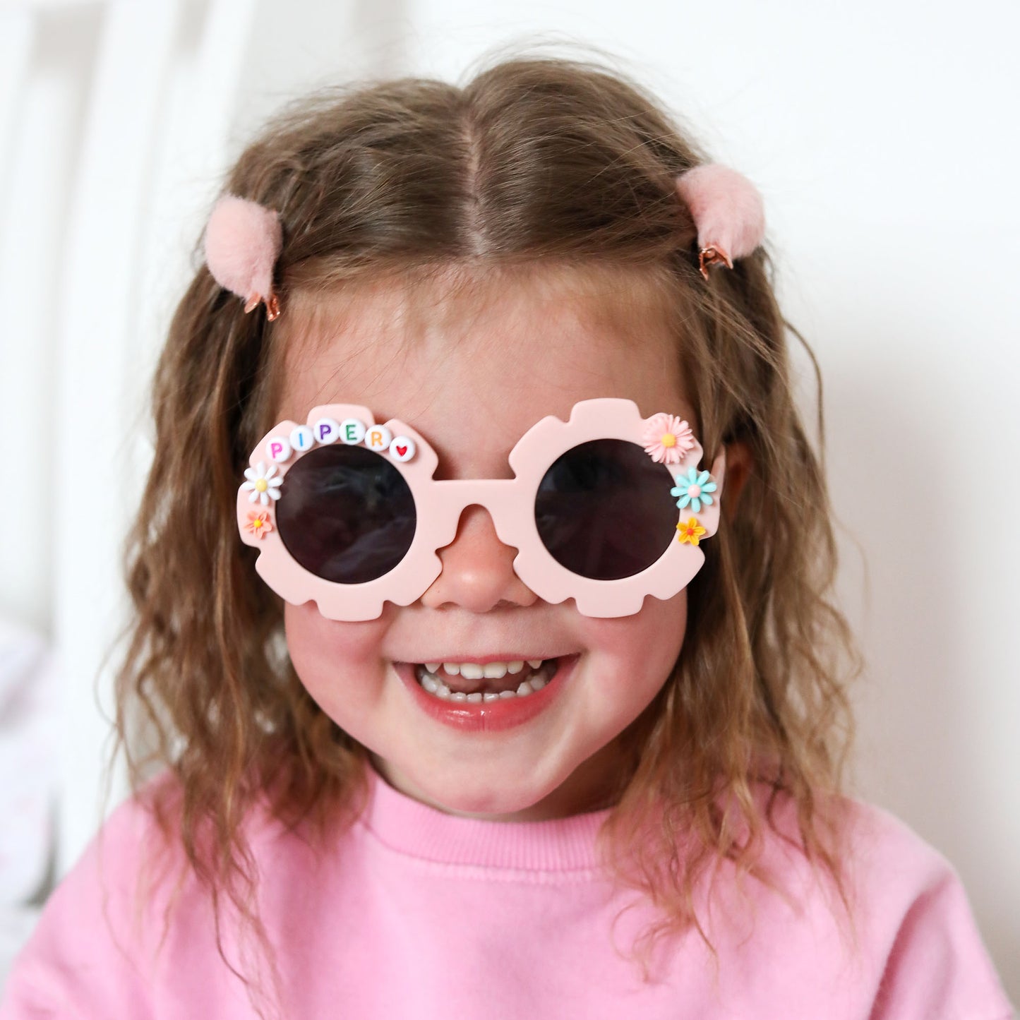 Personalised Children's Flower Sunglasses