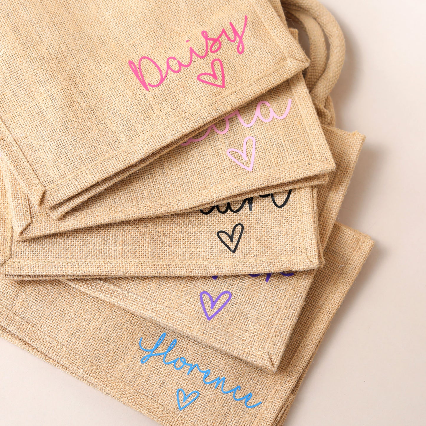 Personalised Jute Tote Bag
