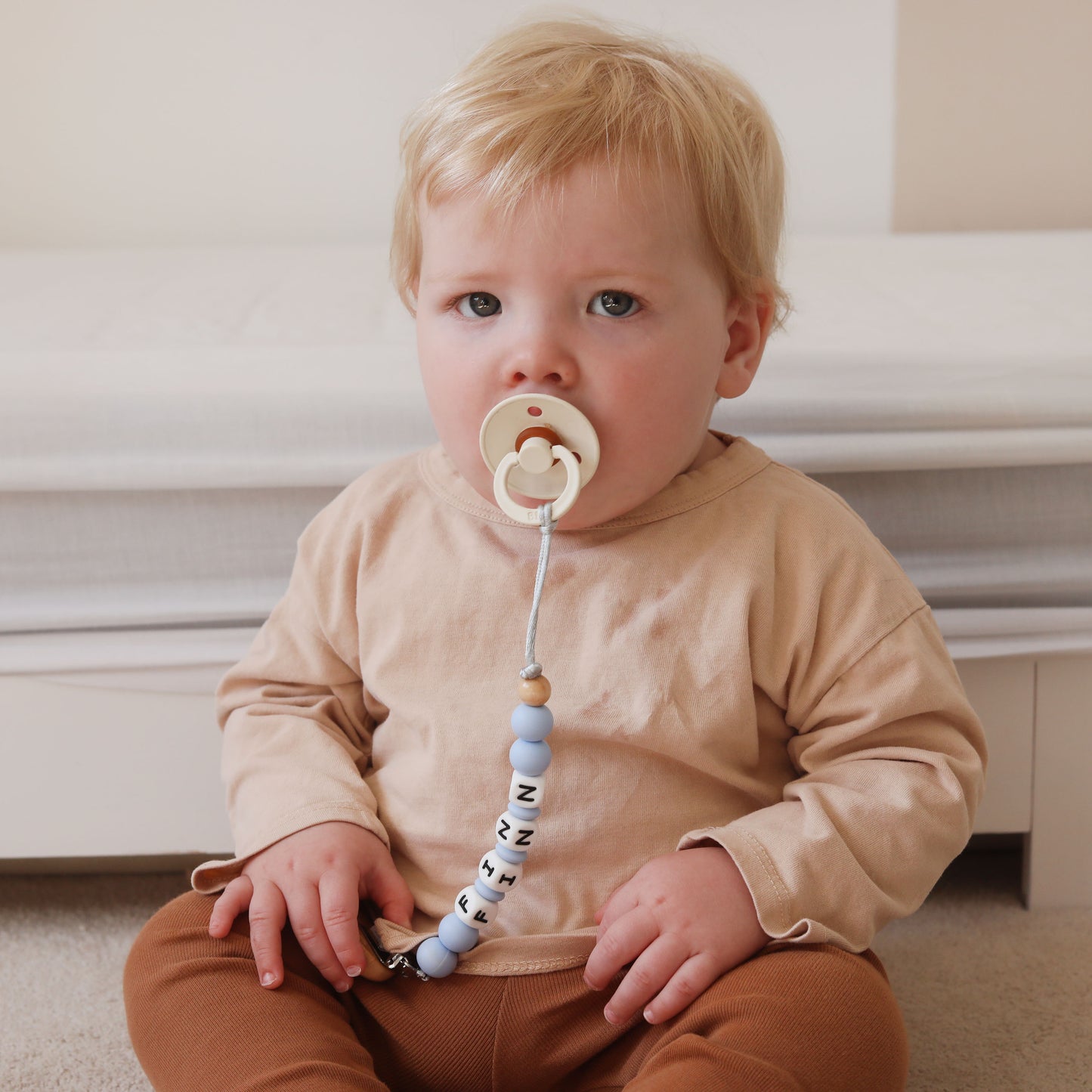 Personalised Spacer Dummy Clip