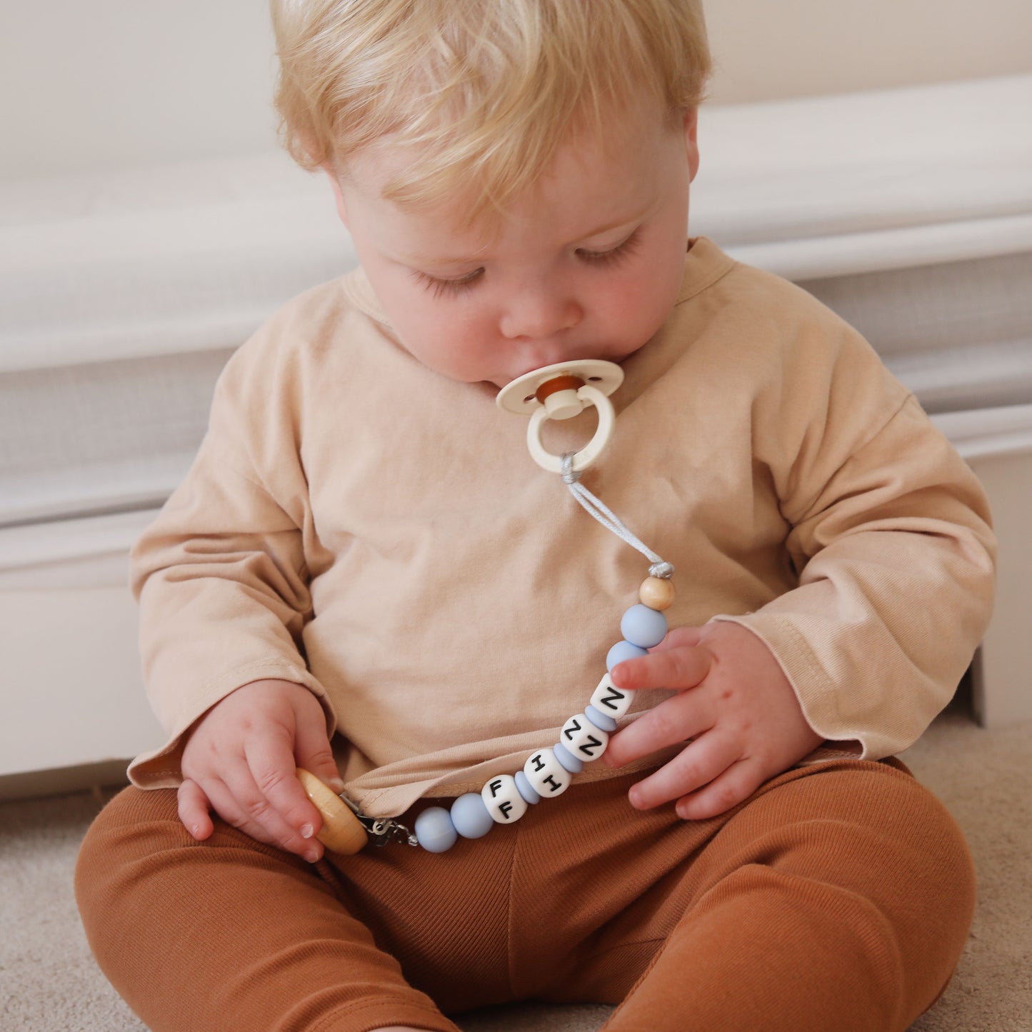 Personalised Spacer Dummy Clip