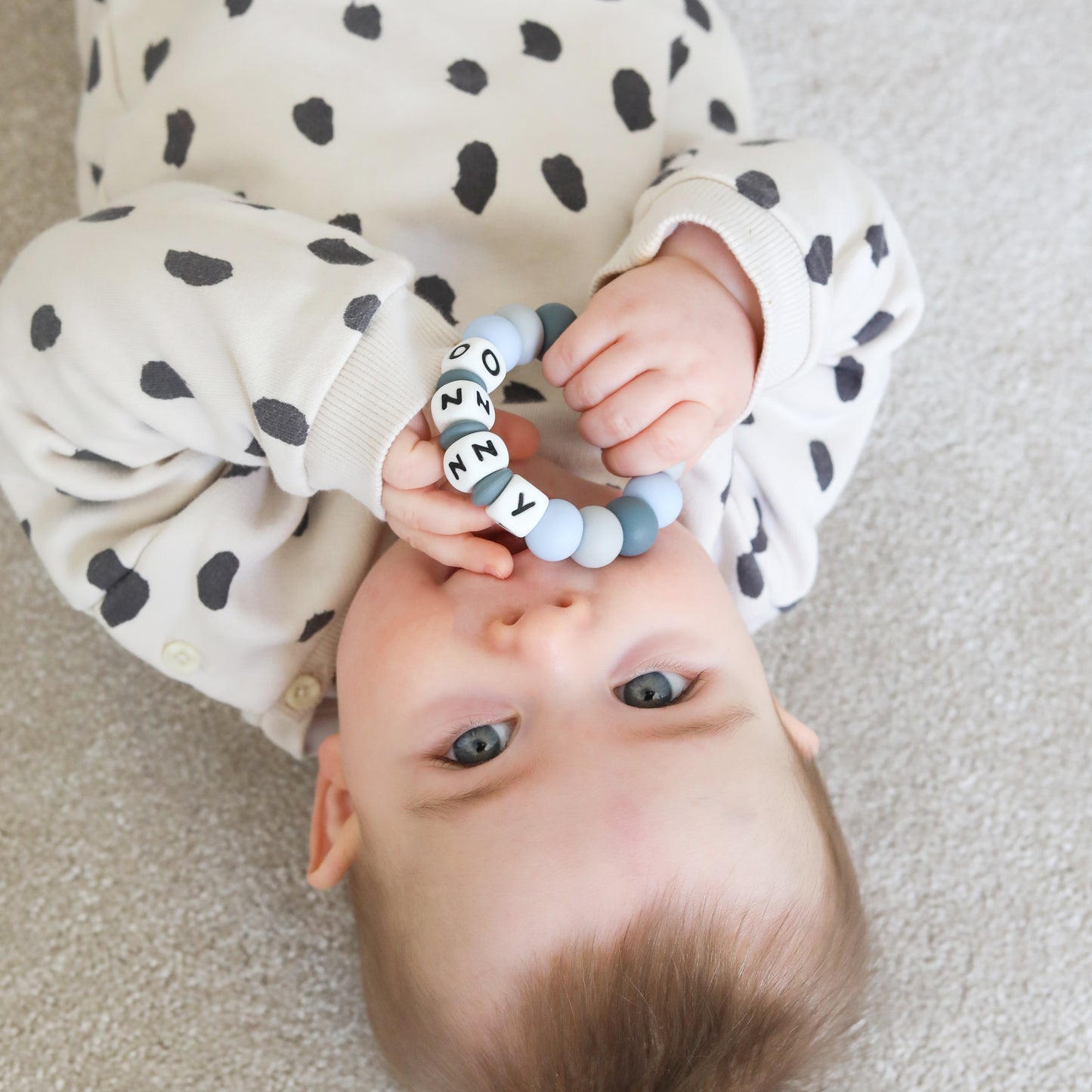 Personalised Colourful Silicone Baby Teether