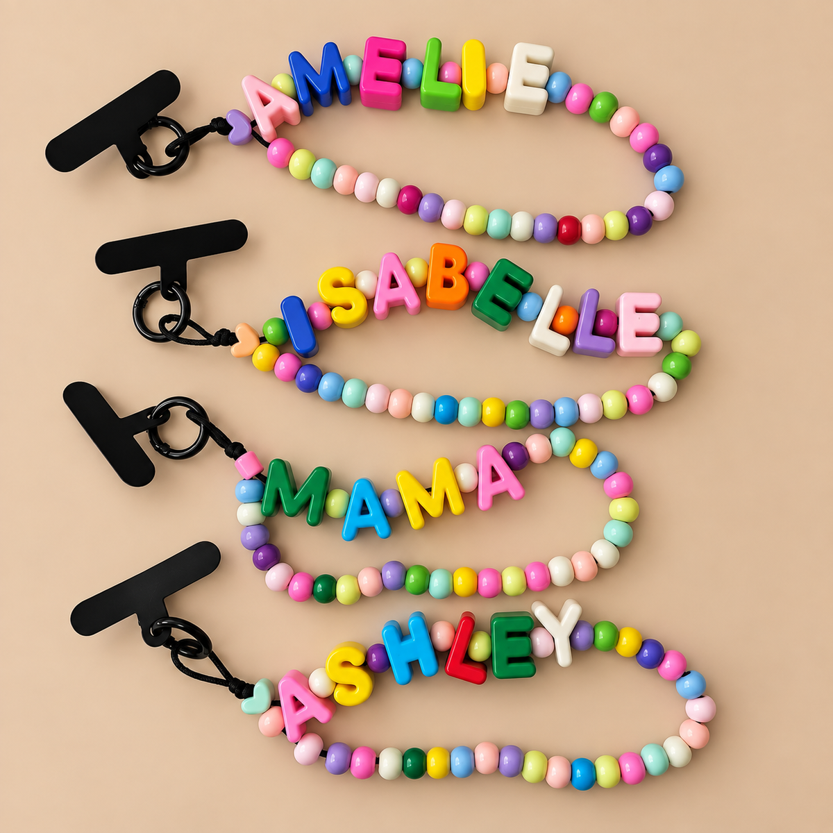 Personalised Chunky Phone Charm