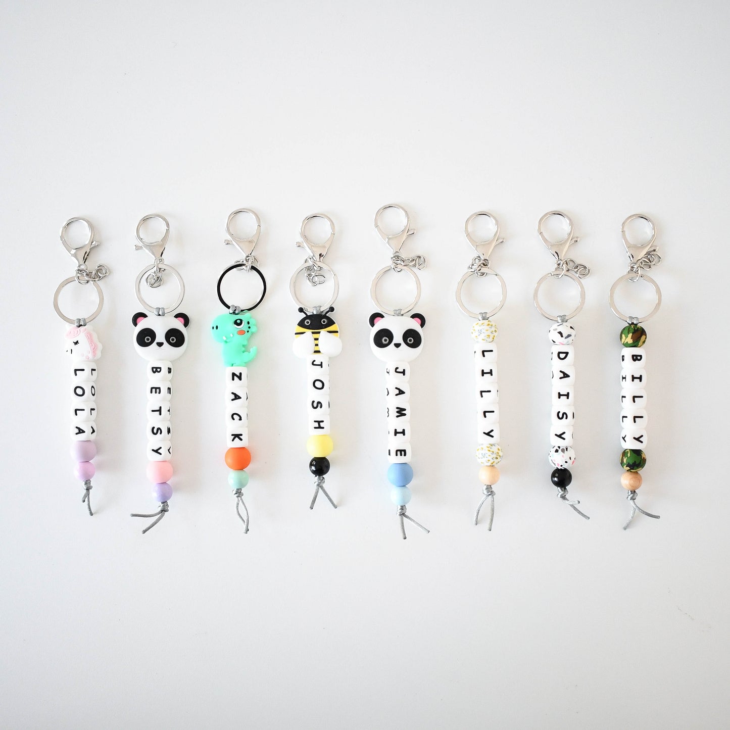 Personalised Kids Bag Charm