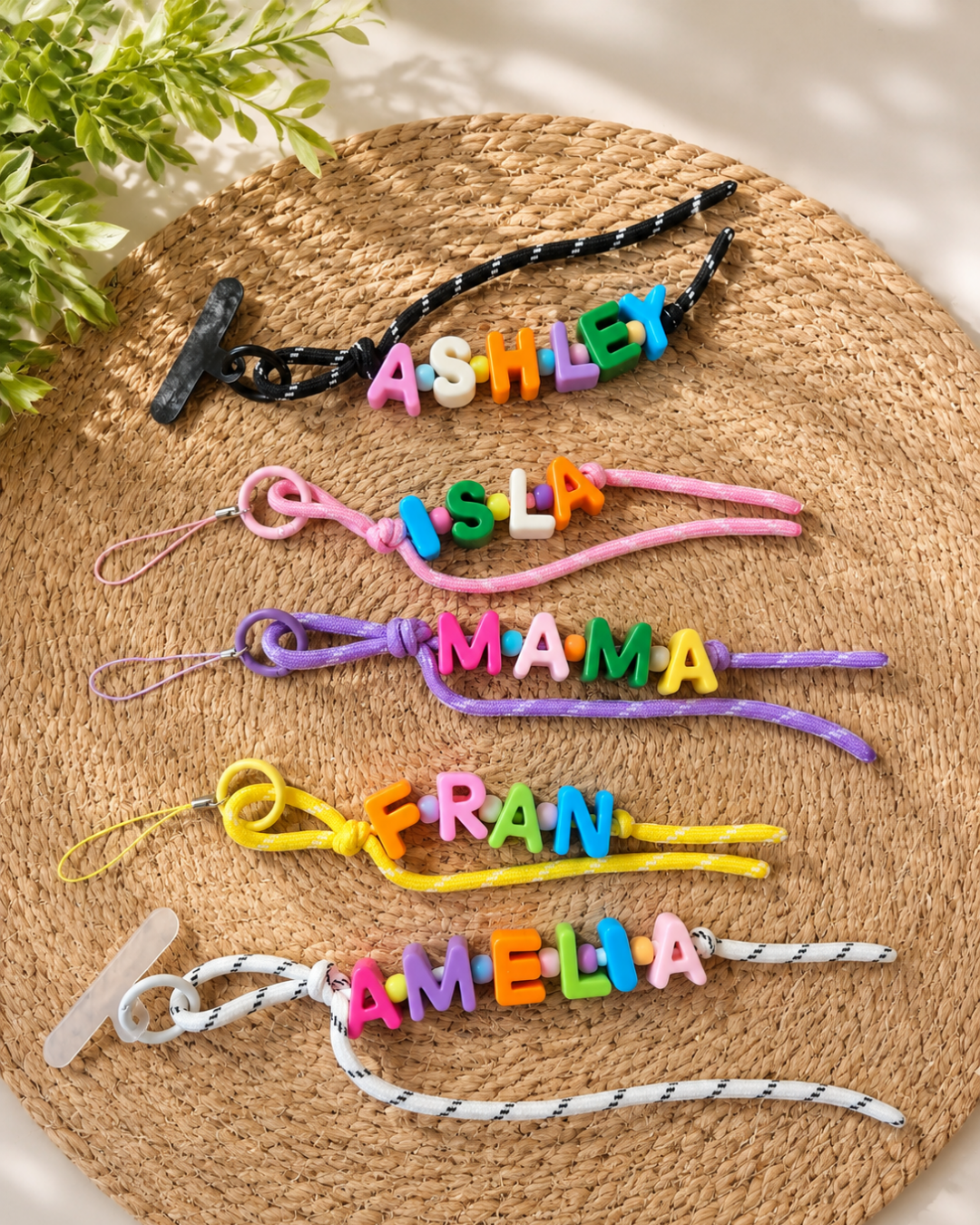 Personalised 3-in-1 Phone Charm, Bag Charm & Keyring