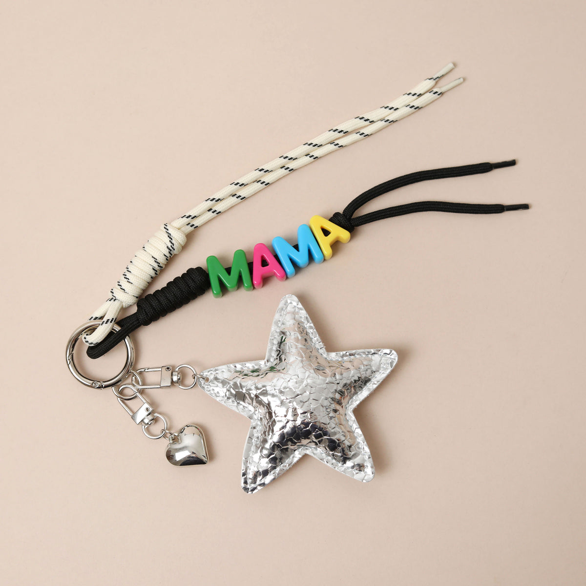 Personalised Disco Star Bag Charm